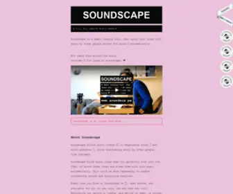 Soundsca.pe(Soundscape) Screenshot