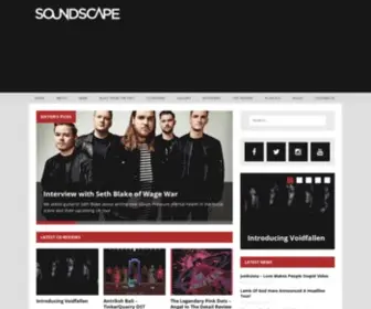 Soundscapemagazine.com(Soundscape) Screenshot