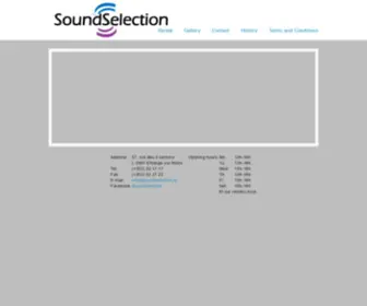 Soundselection.lu(Light & sound) Screenshot