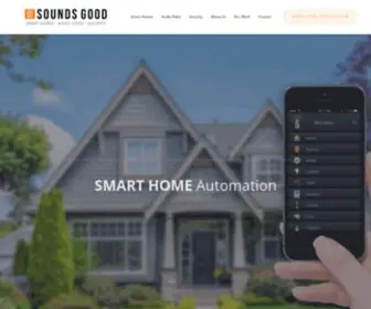 Soundsgoodinc.ca(Sounds Good) Screenshot