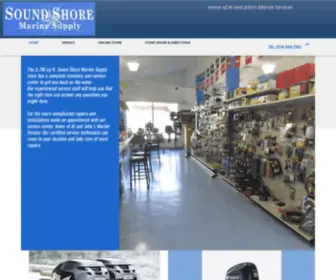 Soundshoremarinesupply.com(Soundshore) Screenshot