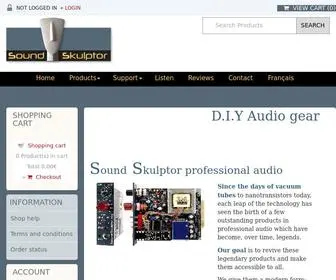 Soundskulptor.com(Soundskulptor) Screenshot