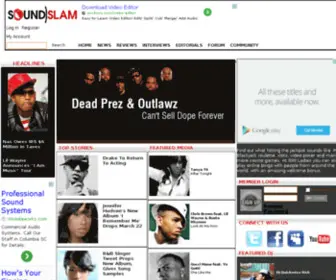 Soundslam.com(SoundSlam) Screenshot