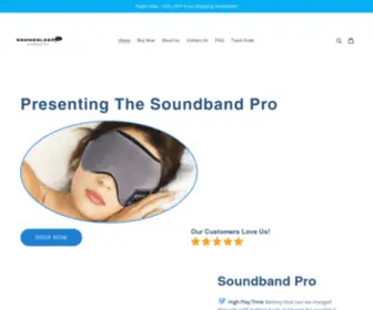 SoundsleepStore.com(Soundband Pro) Screenshot