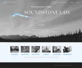 Soundstonelaw.com(Protect yourself in tough times) Screenshot