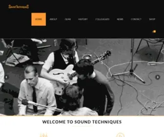 Soundtechniques.com(Sound Techniques) Screenshot