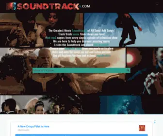 Soundtrack-X.com(Songs and Music from Movies & TV Shows) Screenshot