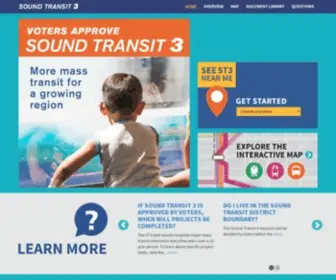 Soundtransit3.org(Sound Transit 3) Screenshot