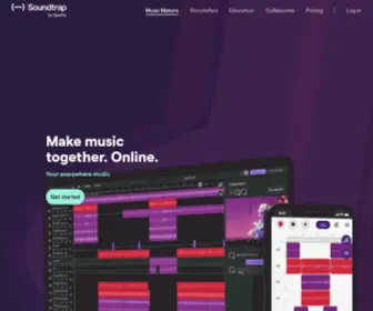 Soundtrap.com(Make music online) Screenshot