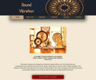 Soundvhealing.com(Gong Sound Bath NY) Screenshot