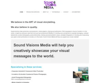 Soundvisionsmedia.com(Sound Visions Media) Screenshot