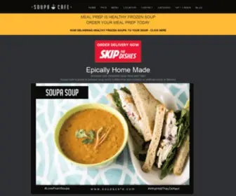 Soupacafe.com(Soupa Cafe) Screenshot