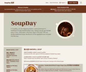 Soupdayhk.com(Order online for delivery & pickup) Screenshot