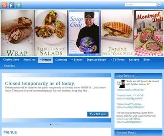 Soupguyplus.com(Soup Guy Plus) Screenshot