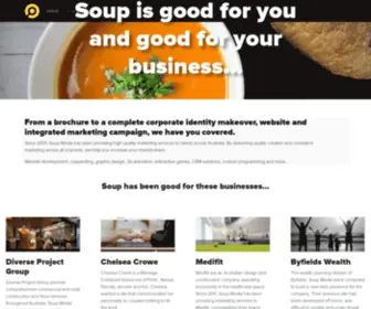 Soupmedia.com.au(Soup Media) Screenshot