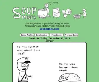 Soupmines.com(The Soup Mines) Screenshot