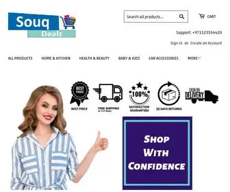 SouqDealz.com(UAE's Favorite Online Store) Screenshot