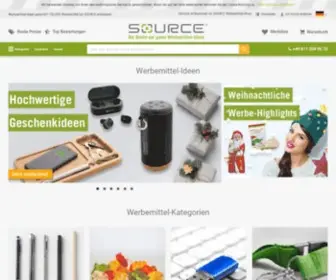 Source-Werbeartikel.com(Werbeartikel Ideen entdecken) Screenshot