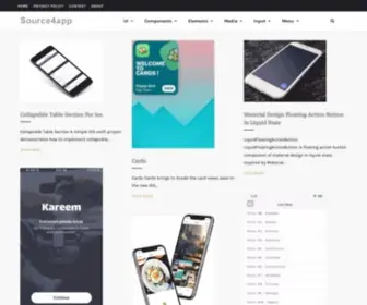 Source4APP.com(An open source library) Screenshot