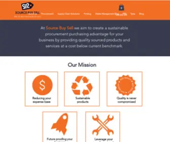Sourcebuysell.com.au(Sustainable Procurement) Screenshot