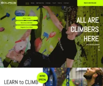 Sourceclimbing.com(Source Climbing) Screenshot