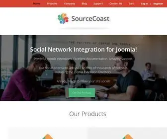 Sourcecoast.com(Joomla Social Integration) Screenshot