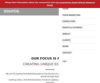 Sourcefood.co.za(Source Food) Screenshot