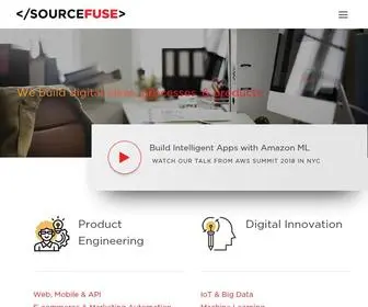 Sourcefuse.com(Cloud Transformations and Digital Product Engineering) Screenshot