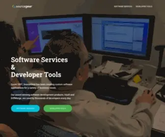 Sourcegear.com(Software Services & Developer Tools) Screenshot