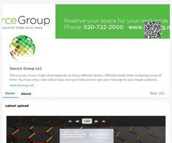 Sourcegrouppublication.com(The success of your trade show depends on many different factors. Effective trade show marketing) Screenshot