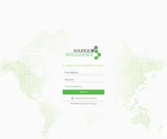 Sourceintelligence.net(Source Intelligence) Screenshot