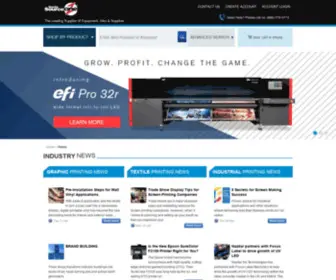 Sourceoneonline.com(Nazdar SourceOne) Screenshot