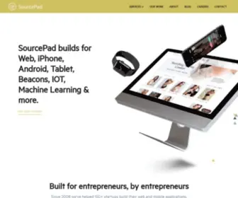 Sourcepad.com(Mobile and Web Development) Screenshot