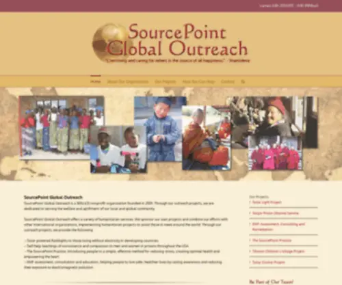 Sourcepointglobaloutreach.org(SourcePoint Global Outreach) Screenshot