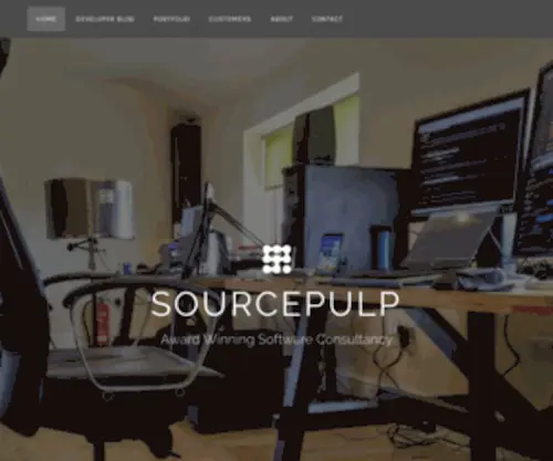 Sourcepulp.com(Award Winning Software Consultancy) Screenshot