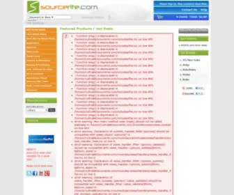 Sourcerite.com(Featured Products) Screenshot