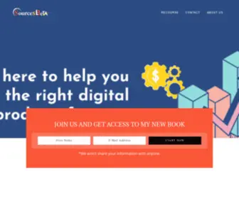 Sourcesbeta.com(Gift Card) Screenshot