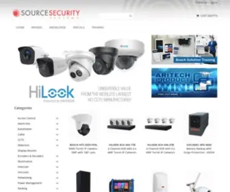 Sourcesecurity.com.au(Source Security Systems) Screenshot