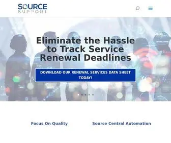 Sourcesupport.com(Source Support) Screenshot