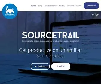 Sourcetrail.com(Sourcetrail uses static analysis to provide code search and dependency visualization) Screenshot