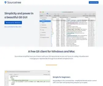 Sourcetreeapp.com(A Git GUI) Screenshot
