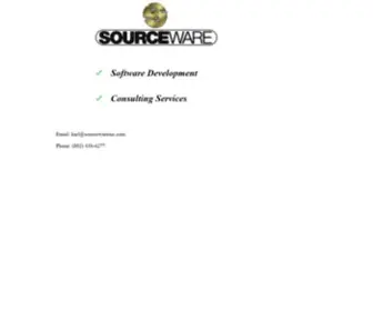 Sourcewareinc.com(SourceWare, Inc) Screenshot