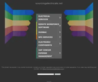 Sourcingelectricals.net(Sourcingelectricals) Screenshot