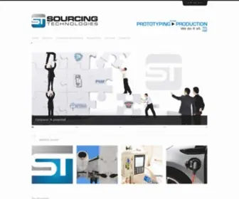 Sourcingtech.com(Sourcing Technologies) Screenshot
