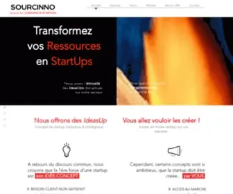 Sourcinno.com(Stratégie de Croissance) Screenshot