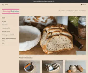 Sourdoughessentials.com(Sourdough Essentials) Screenshot