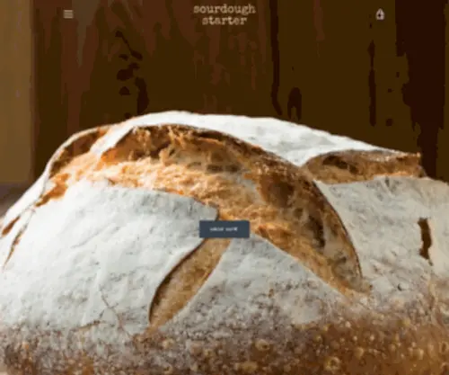 Sourdoughstarter.com.au(Sourdough Starter) Screenshot