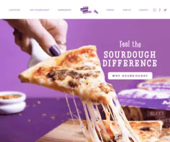 Sourdoughstory.com(Sourdough Pizza) Screenshot