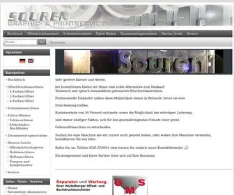 Souren-Graphic-Printservice.de(Souren) Screenshot