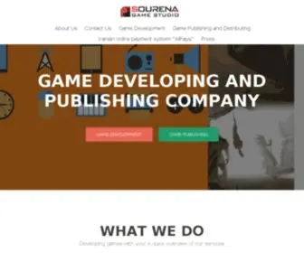 Sourenagames.com(Who we aregame developer & publishersourena games) Screenshot
